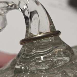 18K Gold Electroplated Wedding Band